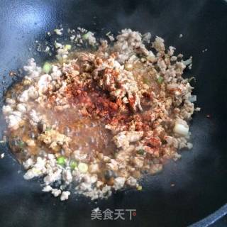 Stir-fried Minced Pork with Capers recipe