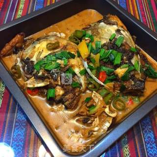 Homemade Braised Fish Head recipe