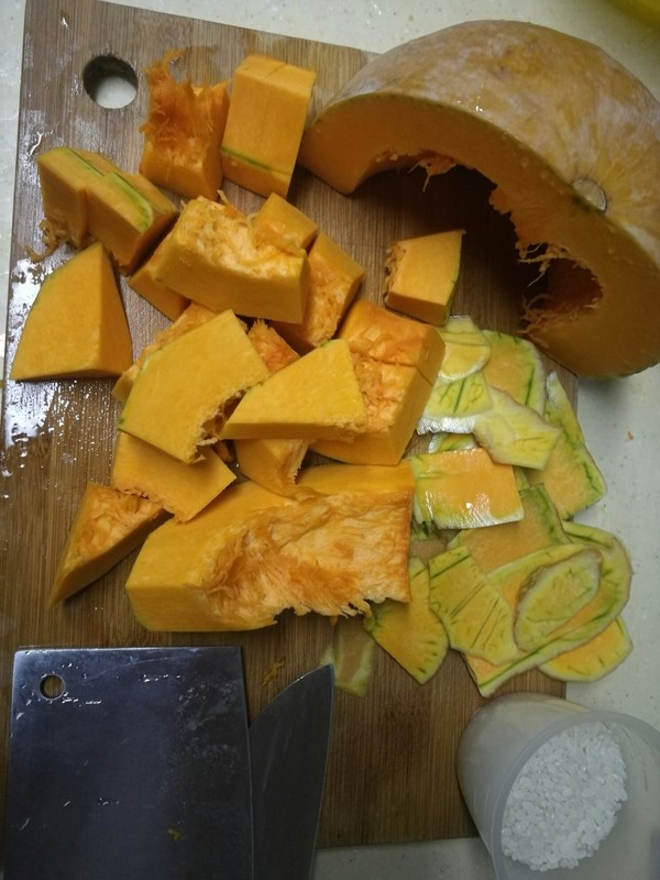 Microwave Steamed Pumpkin recipe