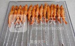 【pepper and Salt Skewers Grilled Shrimp】 recipe