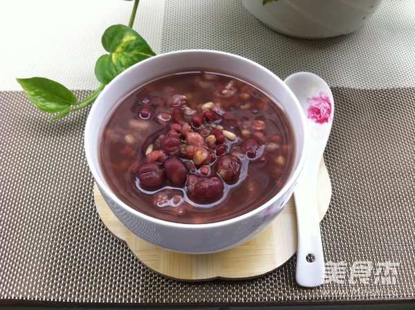 Red Bean and Barley Congee recipe