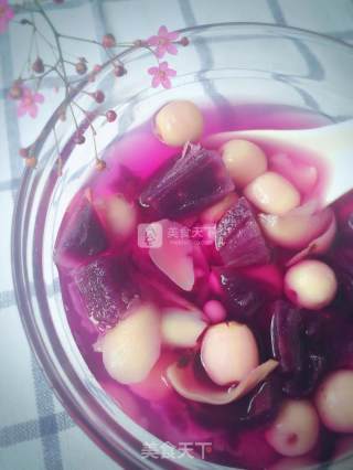 Purple Sweet Potato Lotus Seed Lily Syrup recipe