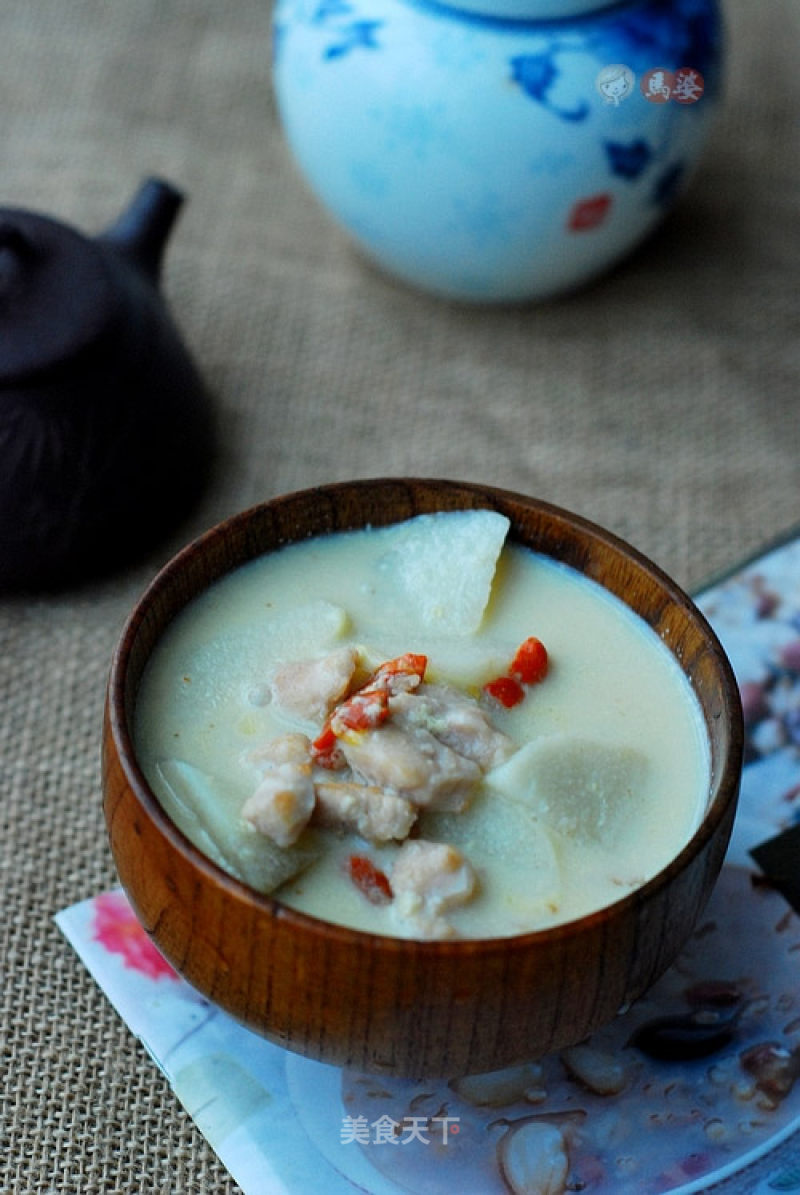Greet The Winter-----xin Huaishan Soy Milk Pot recipe