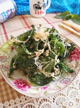 Fried Mint Leaves