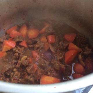 Beef Stew with Chopped Pepper recipe