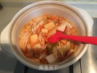 Korean Beef Kimchi Soup recipe
