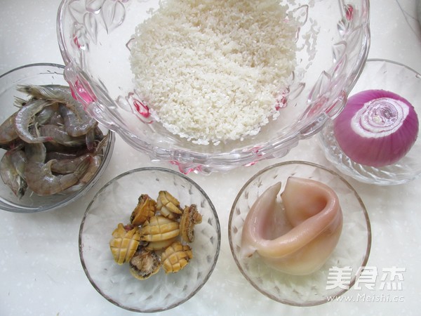 Seafood Abalone Rice recipe