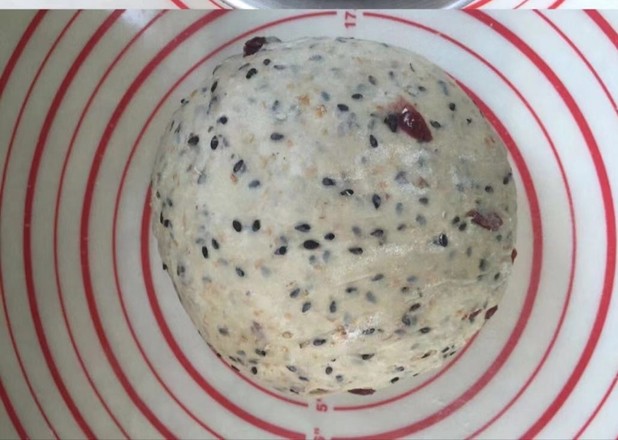 Whole Wheat Black Sesame Cranberry Bread recipe