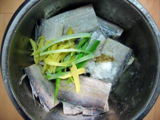 Fried Saury recipe