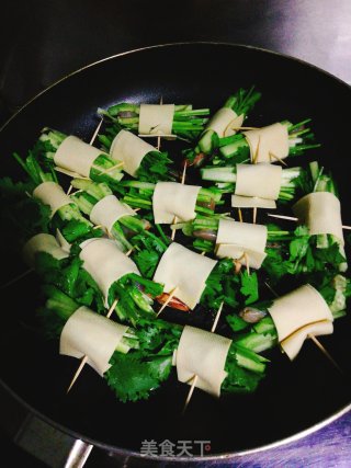 Spicy Fried Tofu Roll recipe
