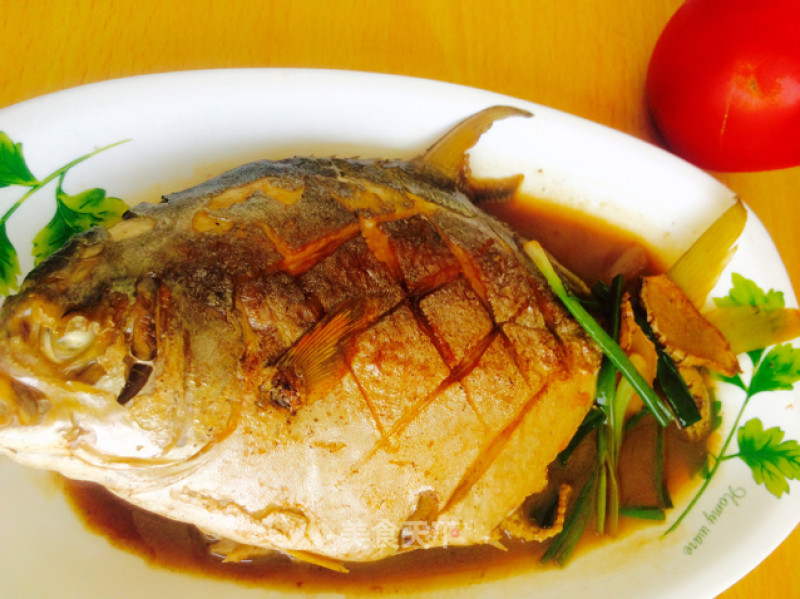 Pan-fried Pomfret recipe