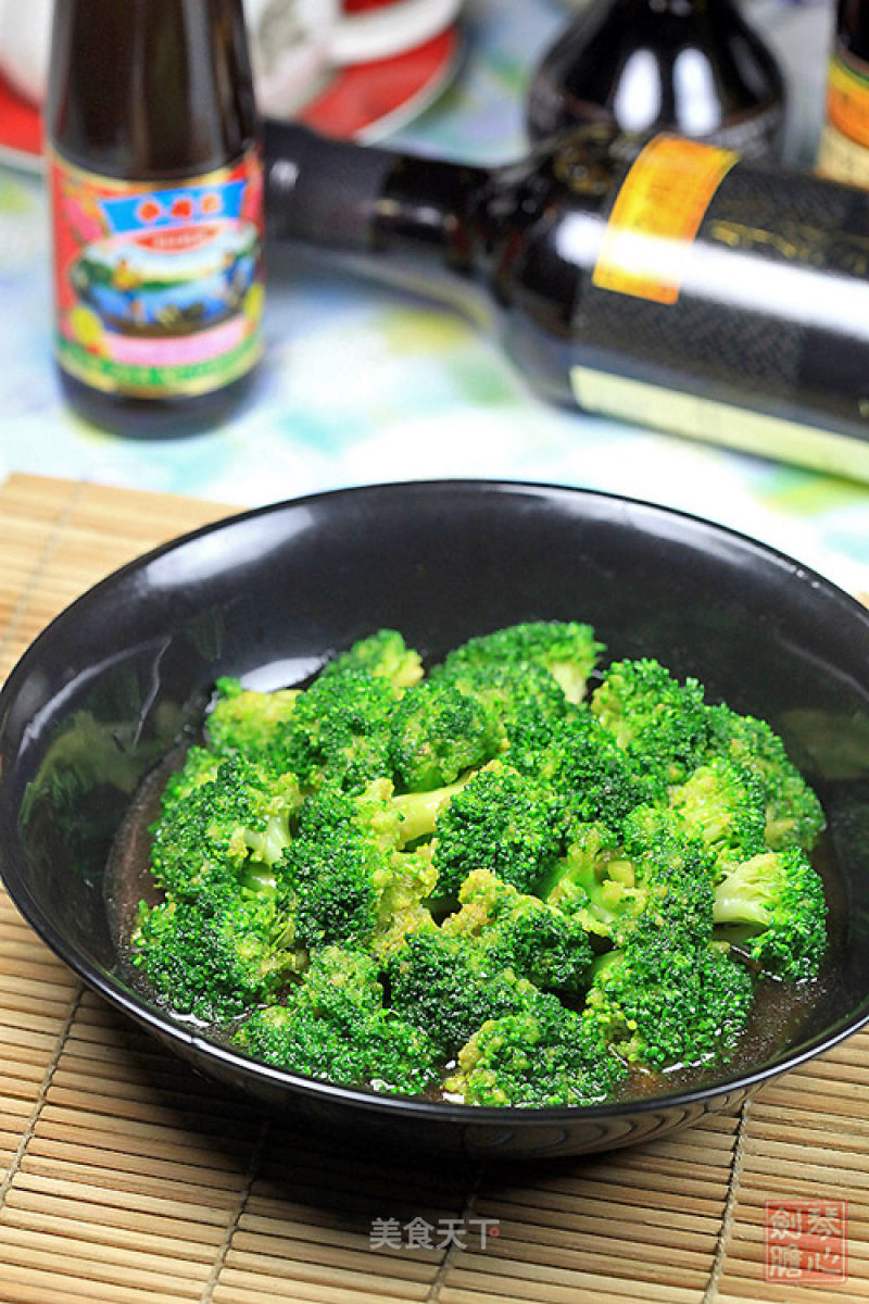 Broccoli in Oyster Sauce recipe