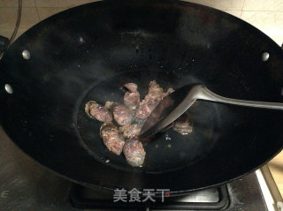 No Spicy But Not Happy-----------hunan Xun Sausage Stir-fried Beetroot recipe