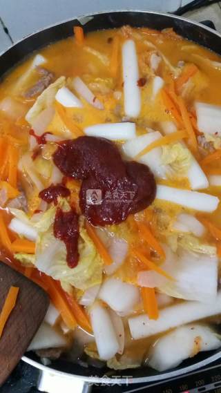 Fried Rice Cake recipe