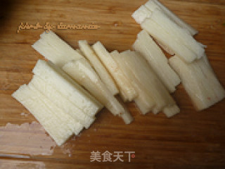 Steamed Yam with Chopped Pepper recipe