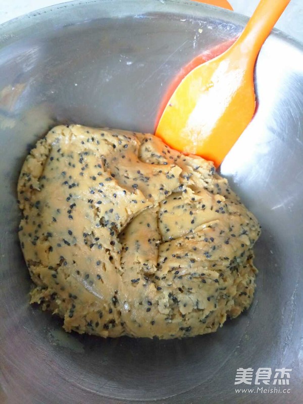 Brown Sugar Black Sesame Biscuits recipe