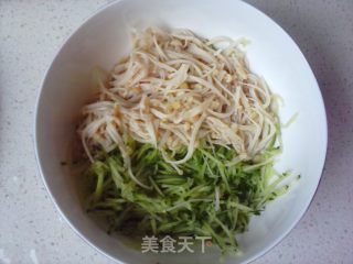 Refreshing Cucumber Enoki Mushroom recipe
