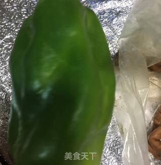 "hometown Food" Green Pepper Roasted Large Intestine recipe