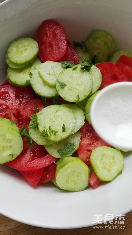 Cucumber Tomato Salad recipe