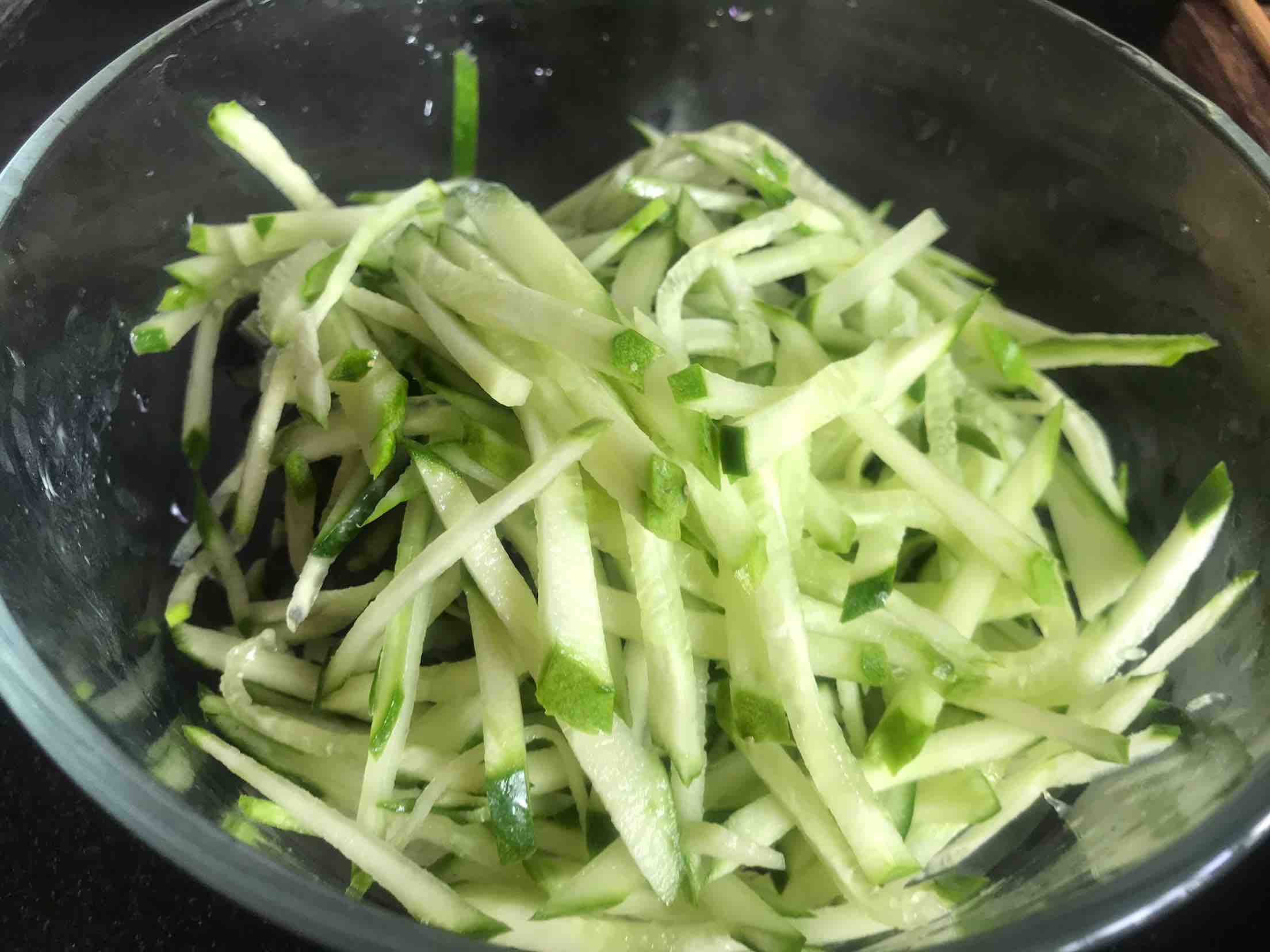 Cucumber with Eggplant recipe