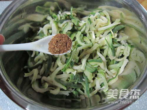 Spicy Dried Radish recipe