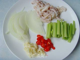 Thai Style Squid Whiskers recipe