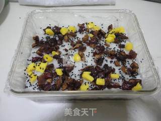 Black Rice, Red Dates, Corn Sugar and Glutinous Rice Cake recipe