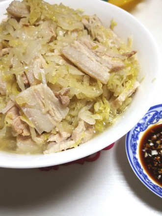 Braised Pork Belly with Sauerkraut