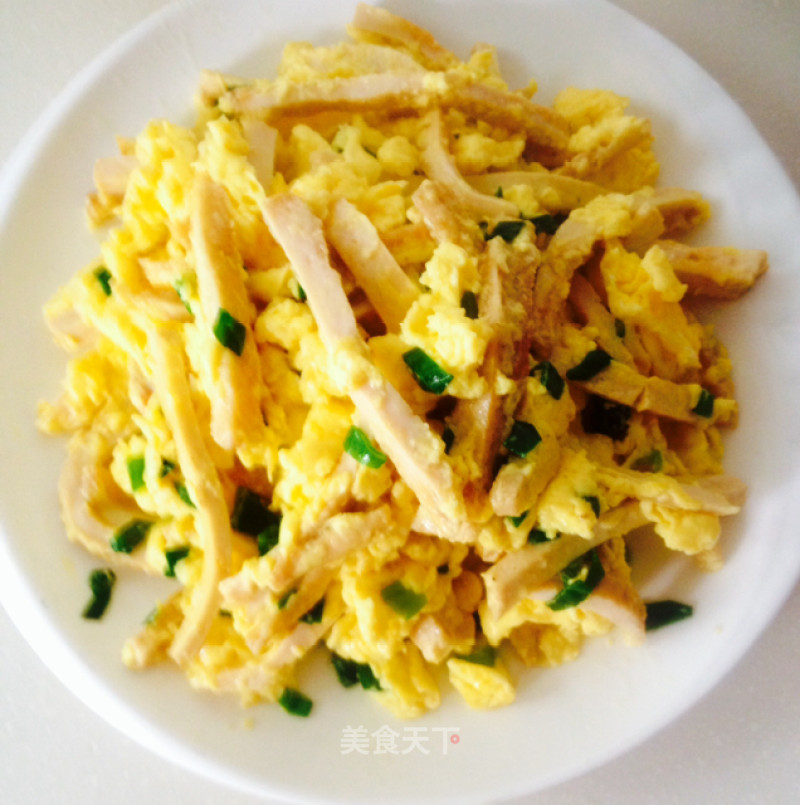 Scrambled Eggs with Tofu recipe