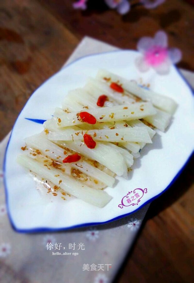 Osmanthus Honey Yam recipe