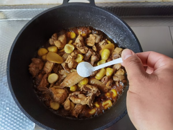 Delicious Chestnut Chicken Stew recipe
