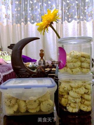 Margarita Black Sesame Biscuits recipe