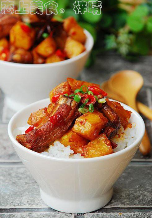 Sichuan Style Potato Pork Ribs