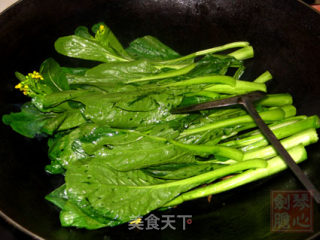 Salted Choy Sum recipe