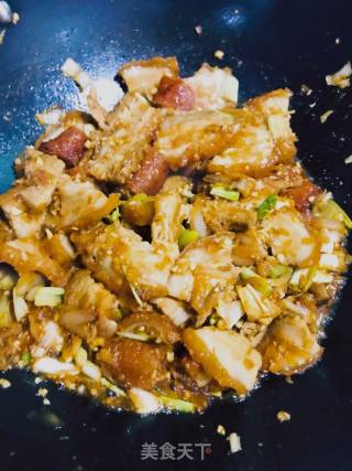 Stir-fried Pork with Garlic recipe