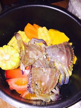 Fresh Crab Vegetable Soup recipe
