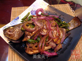 Simple Grilled Tilapia with Onions recipe