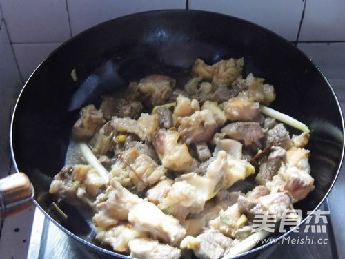Spicy Beef Bamboo Shoots recipe