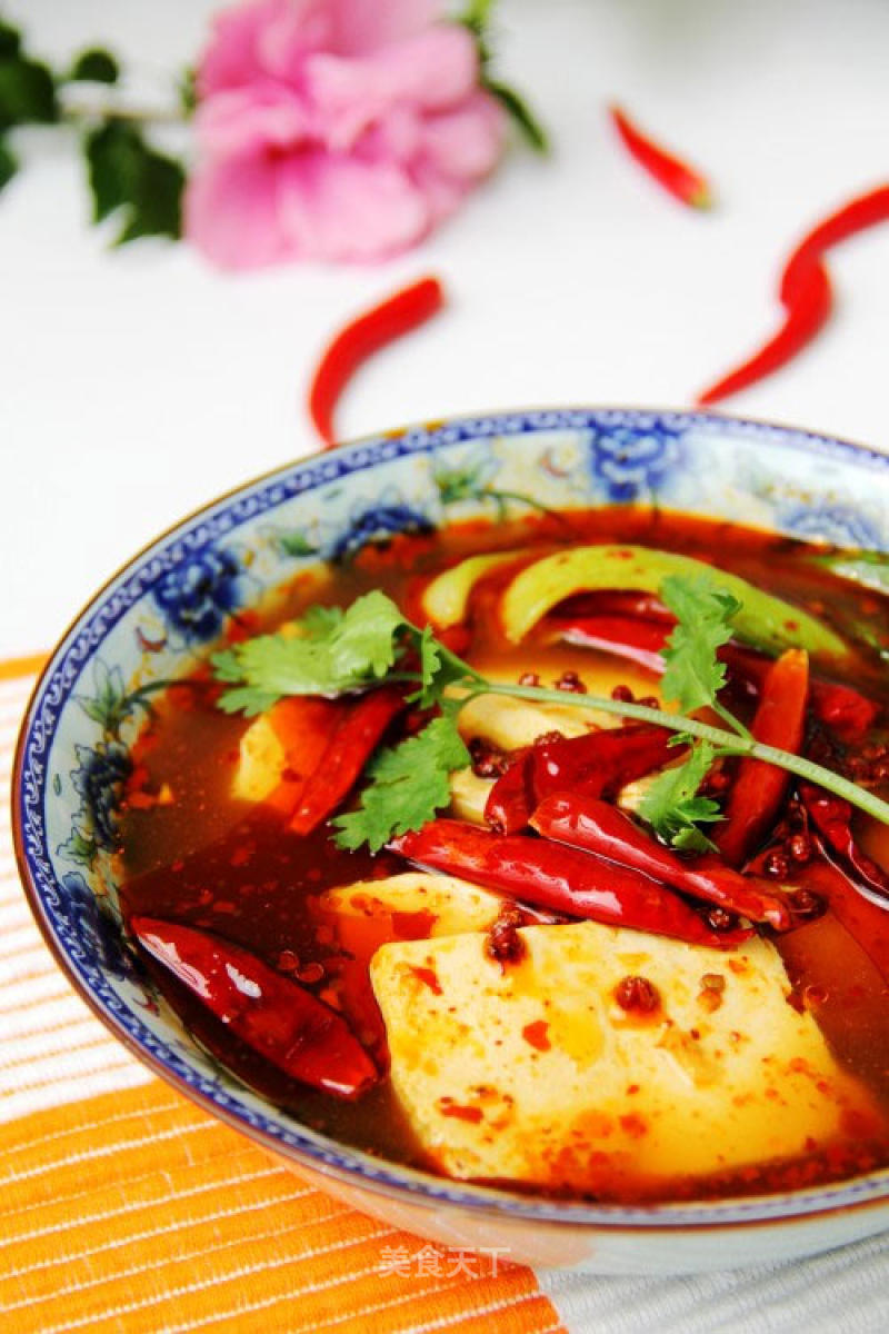 Spicy Boiled Tofu recipe