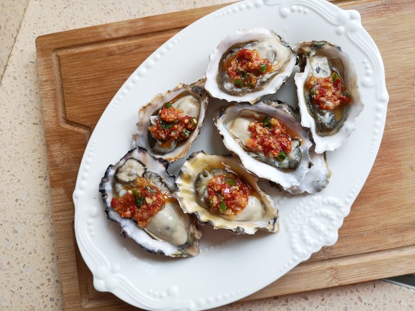 【sheng Guan Fa Cai】garlic Roasted Oysters recipe