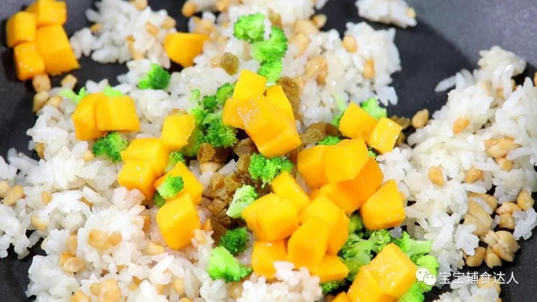 Mango Fried Rice Baby Food Recipe recipe