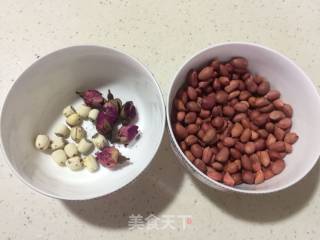 Nourishing Blood and Beauty, Peanut, Lotus Seed and Rose Syrup recipe