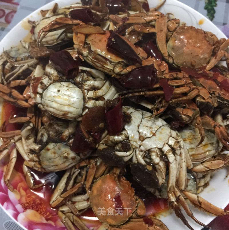 Spicy Little Hairy Crab recipe