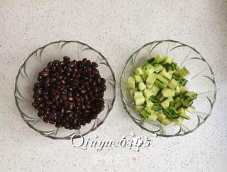 Cucumber Natto recipe