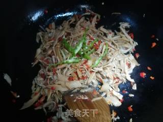 Fried Pork with Bamboo Shoots recipe