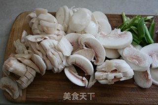 Stir-fried Pork with Mushroom recipe