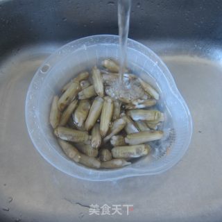 Stir-fried Razor Clams recipe