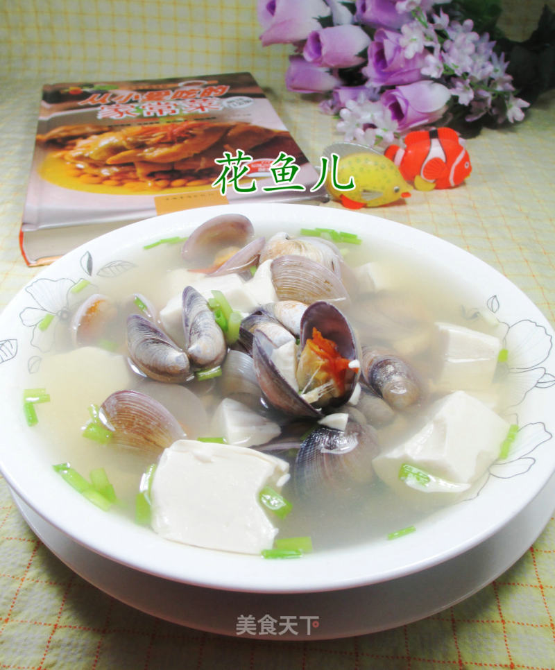 Tofu Soup with Clams recipe