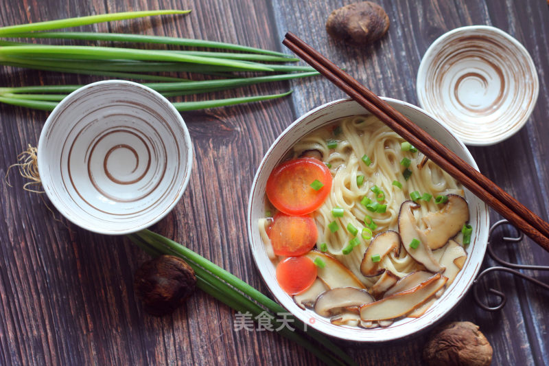 Mushroom Noodle Soup recipe