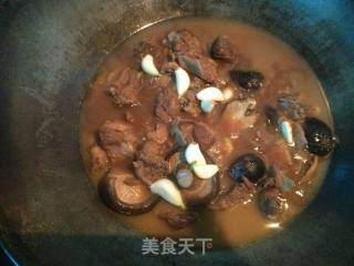 Braised Flying Duck with Mushrooms recipe